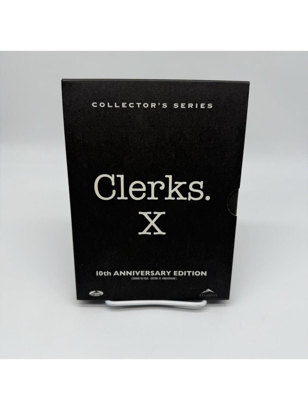 Clerks X (DVD, 2004, 3-Disc Set 10th Anniversary Edition) Kevin Smith Cult Movie